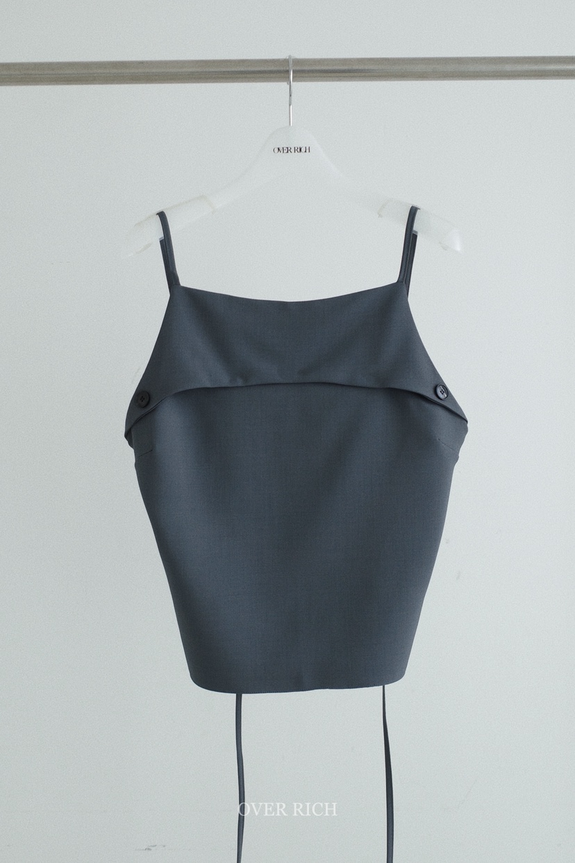 OVER RICH東大門直郵女裝新款人氣26春夏熱賣休閑吊帶背心OVER RICH吊帶/背心圖色3