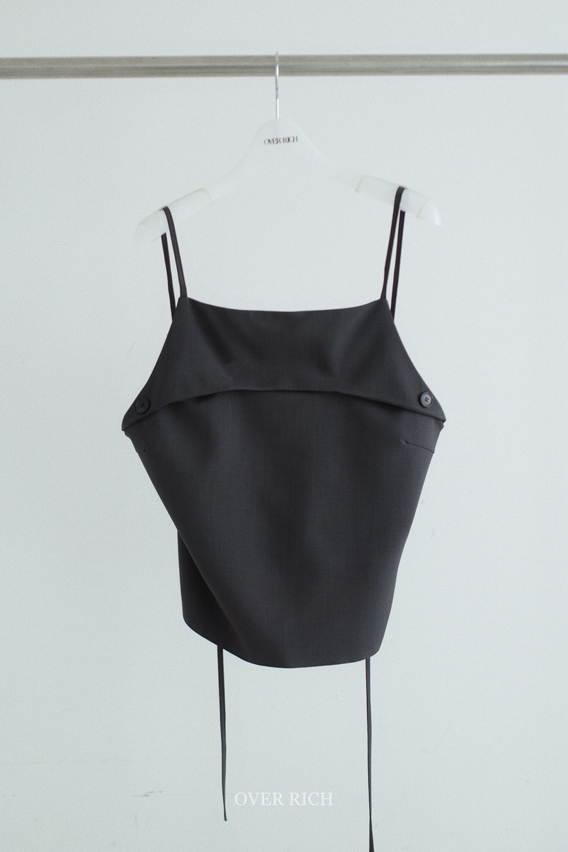 OVER RICH東大門直郵女裝新款人氣26春夏熱賣休閑吊帶背心OVER RICH吊帶/背心圖色4