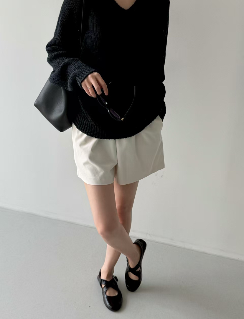 TAF韓國代購女士新款26春夏職業熱賣時尚人氣休閑推薦短褲TAF短褲