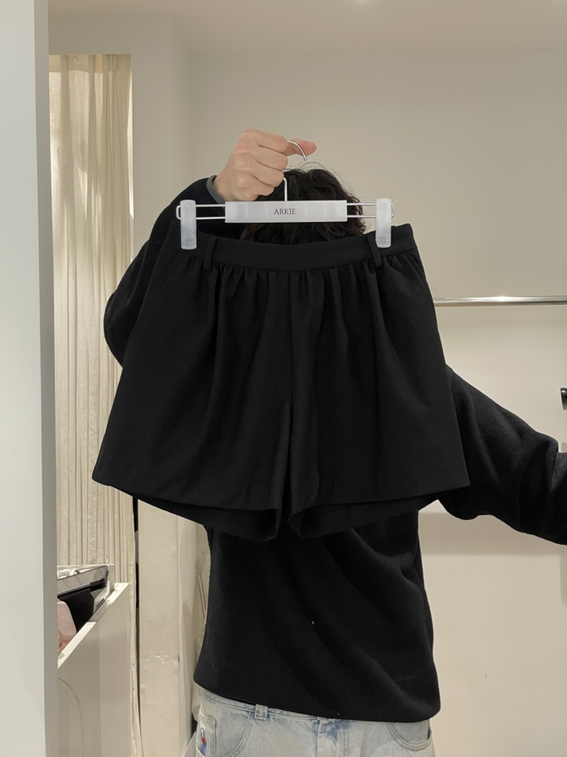 TAF韓國代購女士新款26春夏職業熱賣時尚人氣休閑推薦短褲TAF短褲圖色2