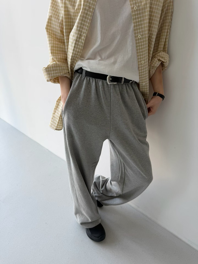 TAF韓國代購女裝新款休閑26春夏熱賣人氣真品職業休閑褲腰帶TAF休閑褲