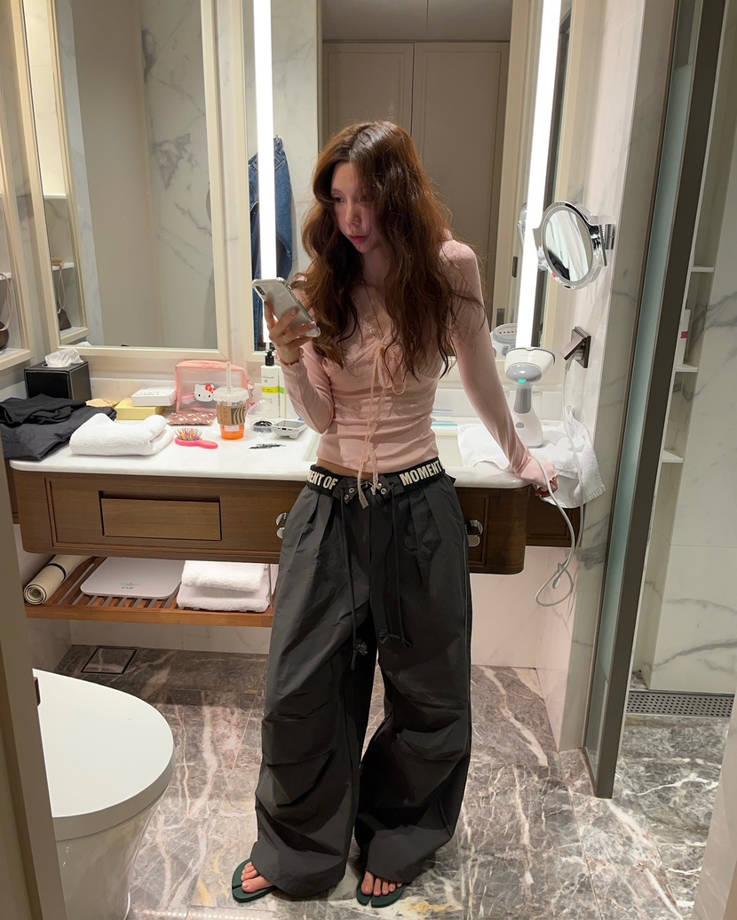 LOVE PULL韓國代購女士新款時尚26春夏職業休閑熱賣休閑褲LOVE PULL休閑褲