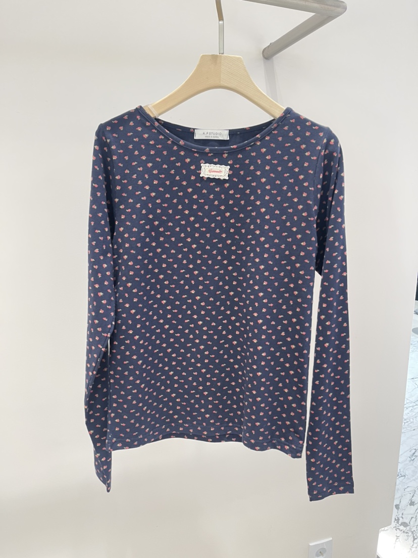 A P-STUDIO東大門代購女裝新品真品熱賣時尚職業長袖T恤A P-STUDIO長袖T恤圖色2