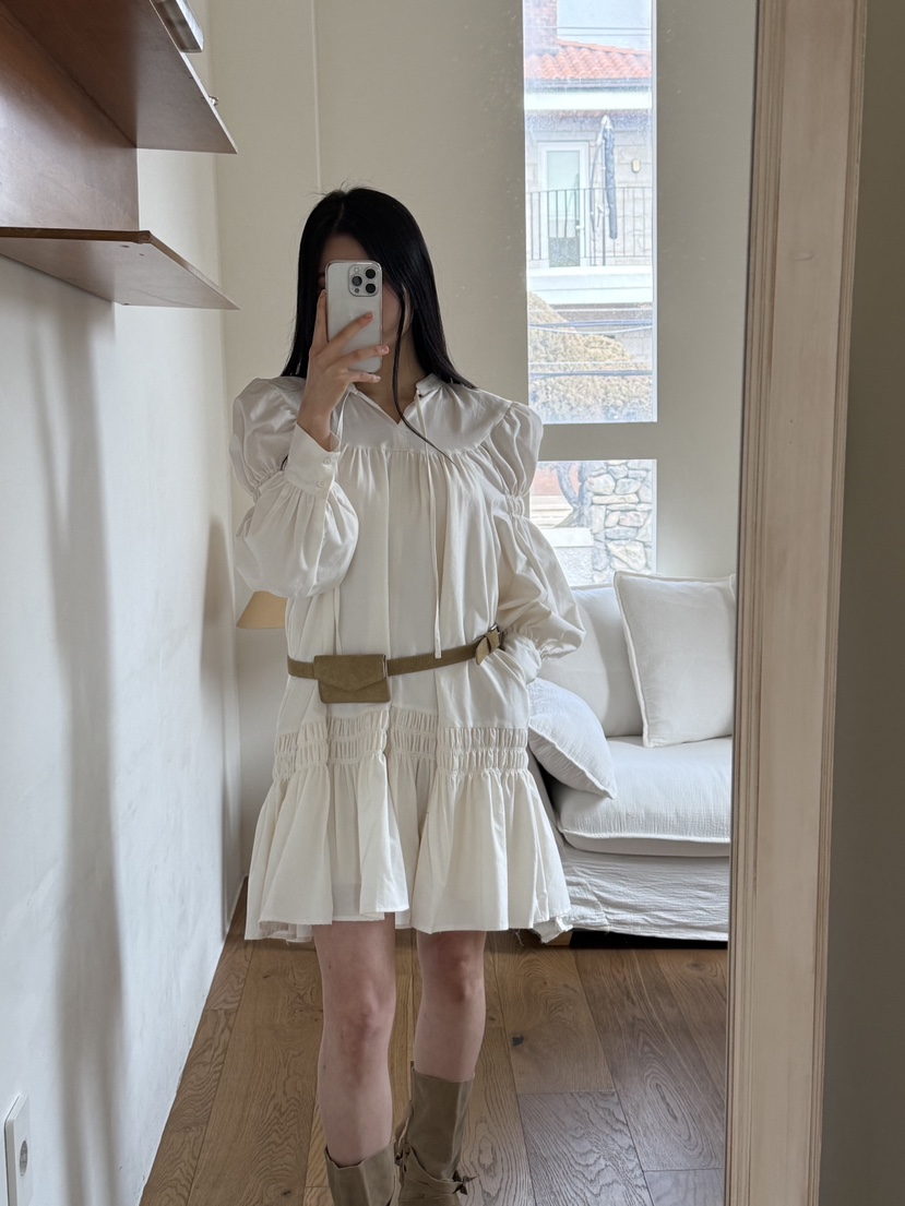 A P-STUDIO東大門直郵女裝新品真品26春夏熱賣休閑連衣裙A P-STUDIO連衣裙