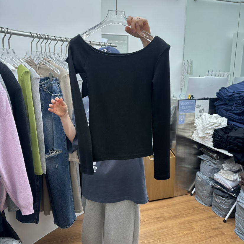 GABIZON韓國直郵女士新款時尚人氣休閑職業真品熱賣長袖T恤GABIZON長袖T恤圖色4