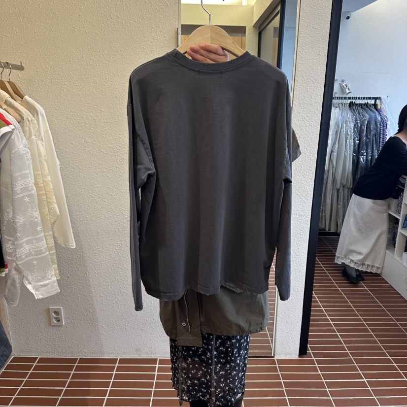 CHOI-L韓國直郵女裝新品人氣真品時尚職業26春夏長袖T恤CHOI長袖T恤