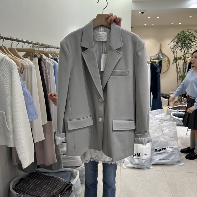 GRACIA韓國直郵女士新品推薦休閑職業人氣時尚26春夏夾克GRACIA夾克圖色2