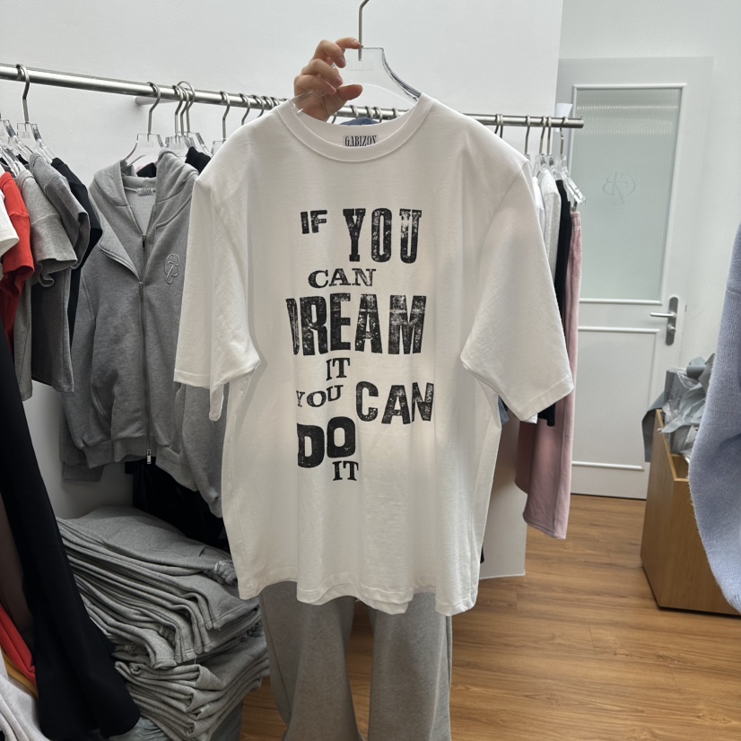 GABIZON韓國直郵女士新款26春夏職業推薦熱賣時尚休閑T恤GABIZONT恤圖色1