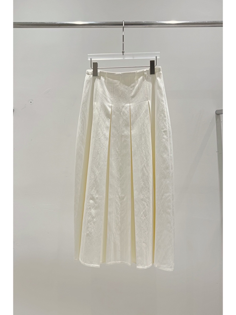 JANIE/NIA韓國直郵女裝新款時尚職業熱賣26春夏長裙褶裥JANIE/NIA長裙