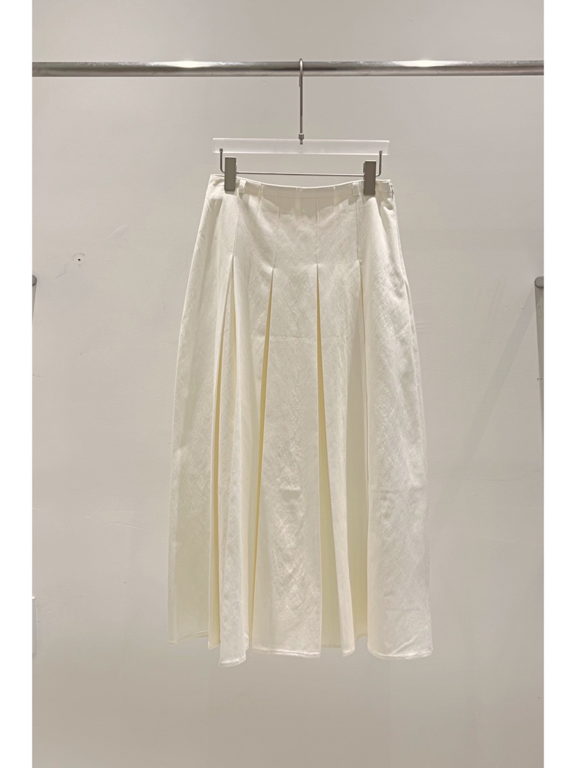 JANIE/NIA韓國直郵女裝新款時尚職業熱賣26春夏長裙褶裥JANIE/NIA長裙圖色1