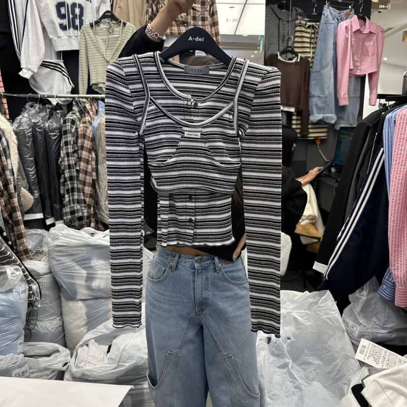 A-DEL韓國代購女裝新品職業人氣休閑推薦26春夏套裝兩件套A-DEL套裝圖色4