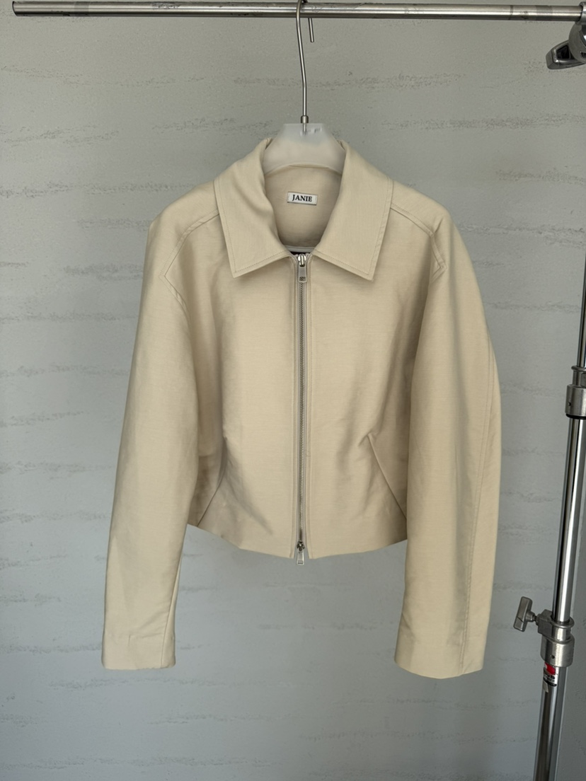 JANIE/NIA東大門代購女裝新款職業人氣26春夏時尚夾克棉質JANIE/NIA夾克圖色1