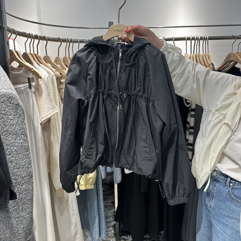 HABLE韓國代購女裝新品熱賣時尚人氣職業推薦休閑真品夾克HABLE夾克圖色3