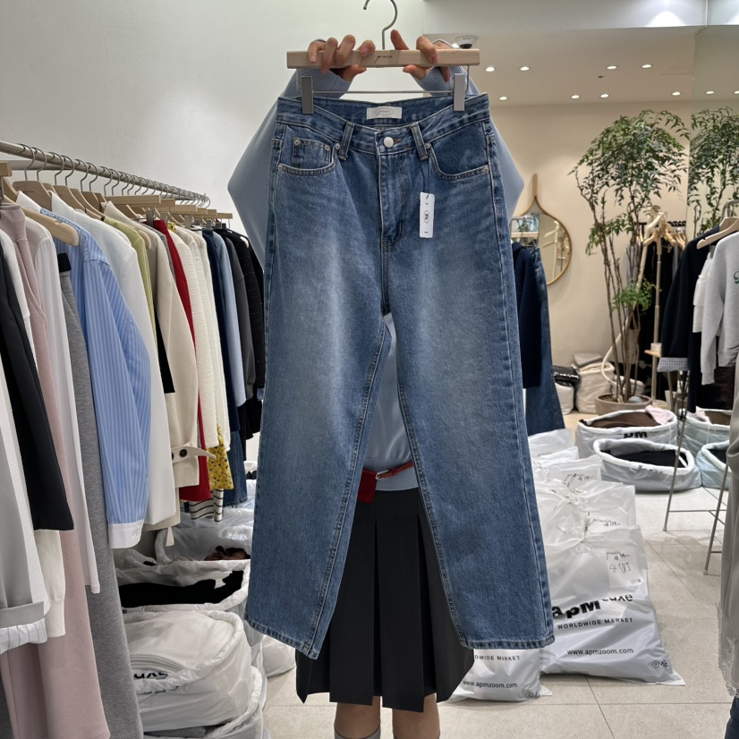 GRACIA韓國直郵女裝新款真品時尚休閑熱賣推薦職業牛仔褲GRACIA牛仔褲圖色1