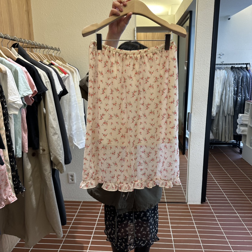 CHOI-L東大門代購女士新品推薦26春夏人氣真品半身裙中短裙CHOI半身裙/中短裙圖色1