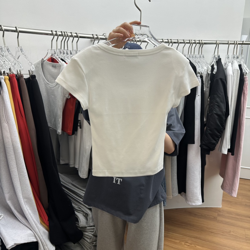 GABIZON韓國代購女士新款人氣休閑26春夏職業推薦真品T恤GABIZONT恤