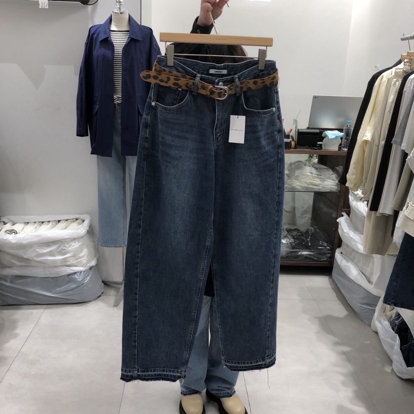 ANN MARGRET東大門直郵女裝新品26春夏牛仔褲不含腰帶GRETA.Y牛仔褲圖色1