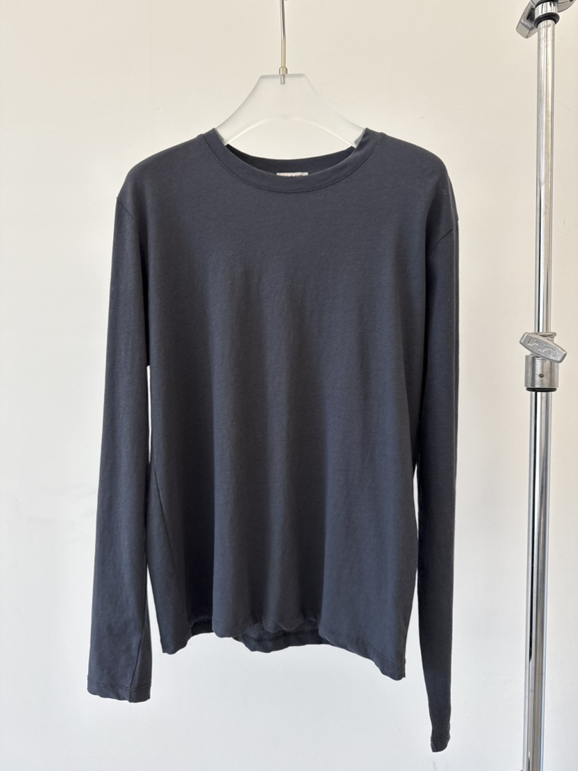 JANIE/NIA東大門實拍女裝新款時尚熱賣職業長袖T恤棉質圓領JANIE/NIA長袖T恤圖色5