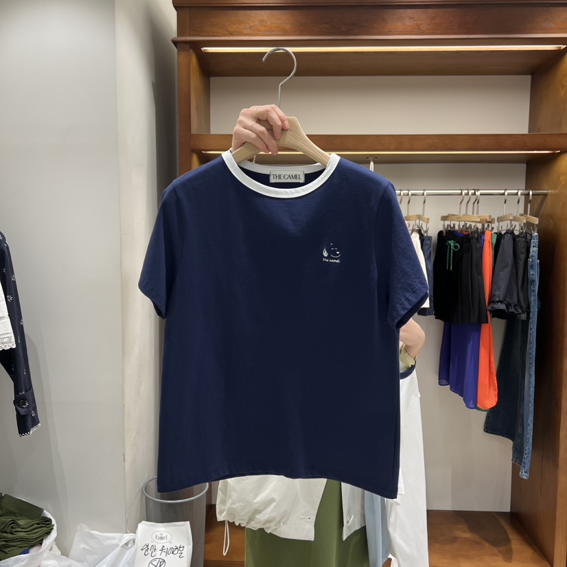 THE CAMEL東大門代購女裝新品休閑T恤史努比the came_l 家T恤圖色3
