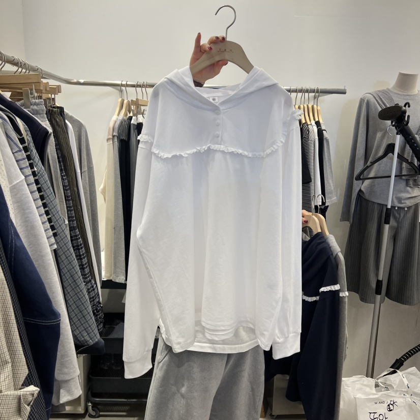 TAN&amp;COMO東大門代購女士新款推薦真品職業熱賣人氣衛衣tan-COMO衛衣圖色1