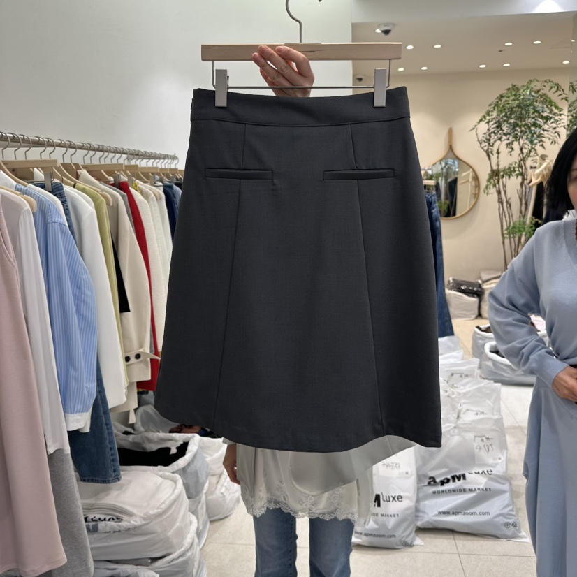 GRACIA東大門實拍女士新品推薦休閑半身裙中短裙兩面可穿GRACIA半身裙/中短裙