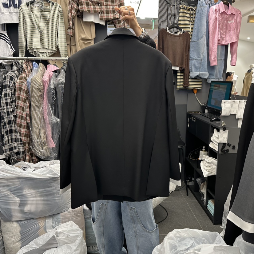 A-DEL東大門實拍女裝新品人氣真品職業休閑時尚熱賣夾克A-DEL夾克