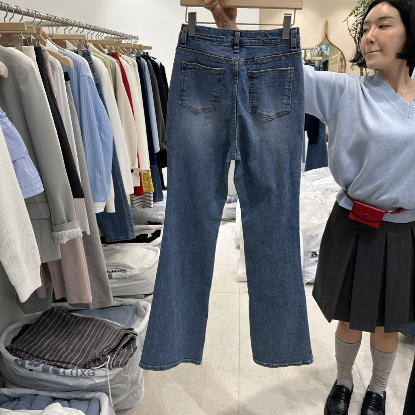 GRACIA東大門實拍女士新款26春夏時尚推薦人氣真品牛仔褲GRACIA牛仔褲