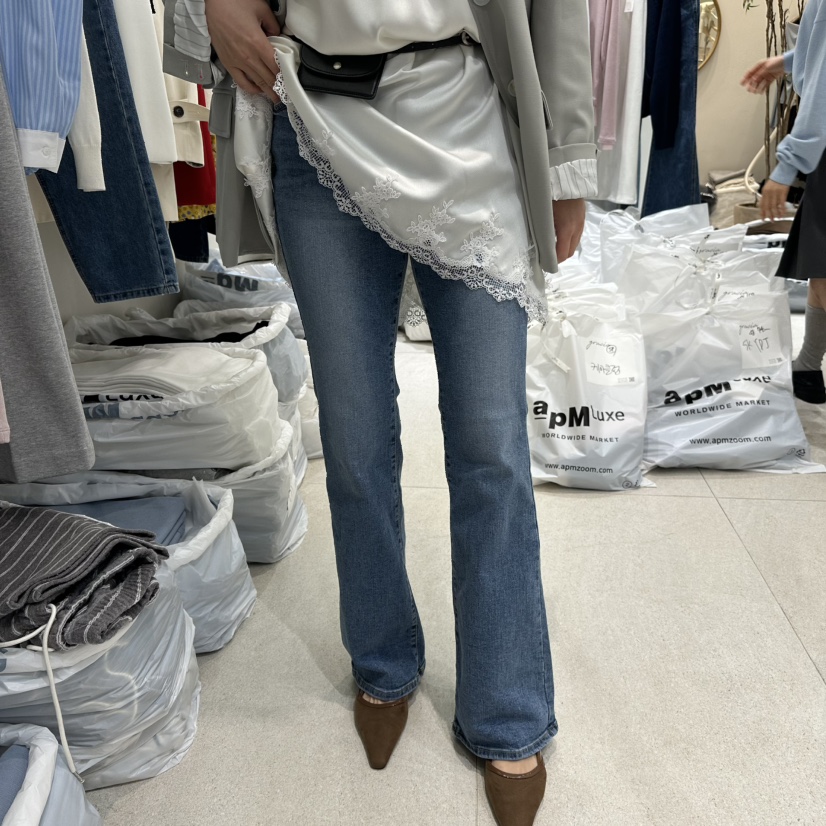 GRACIA東大門實拍女士新款26春夏時尚推薦人氣真品牛仔褲GRACIA牛仔褲