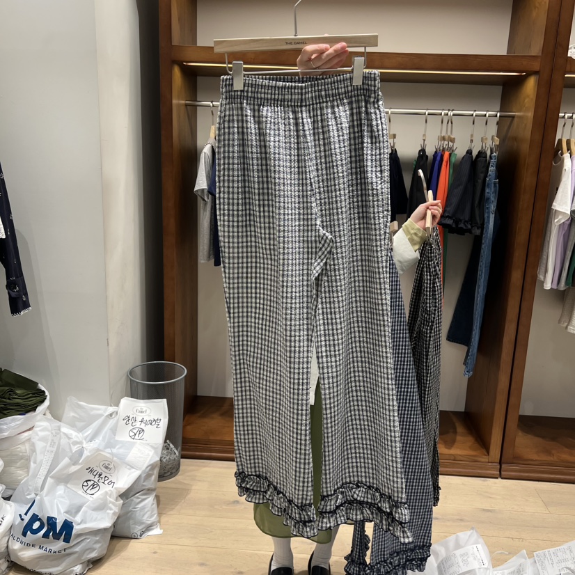 THE CAMEL韓國直郵女裝新品時尚休閑褲the came_l 家休閑褲圖色3