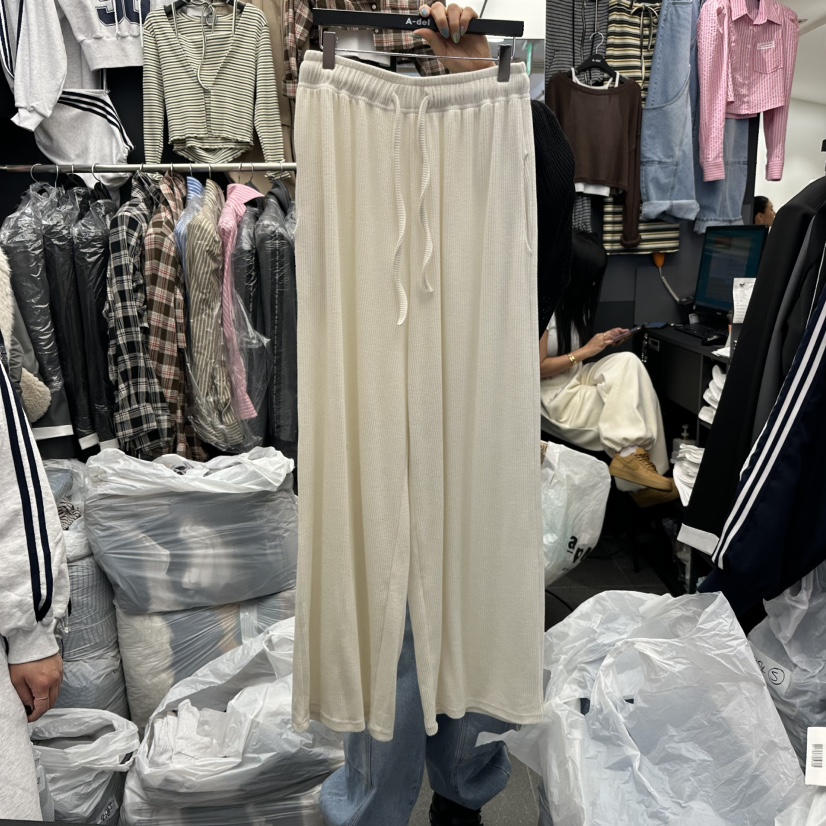 A-DEL東大門代購女士新品休閑推薦時尚職業熱賣26春夏休閑褲A-DEL休閑褲圖色1