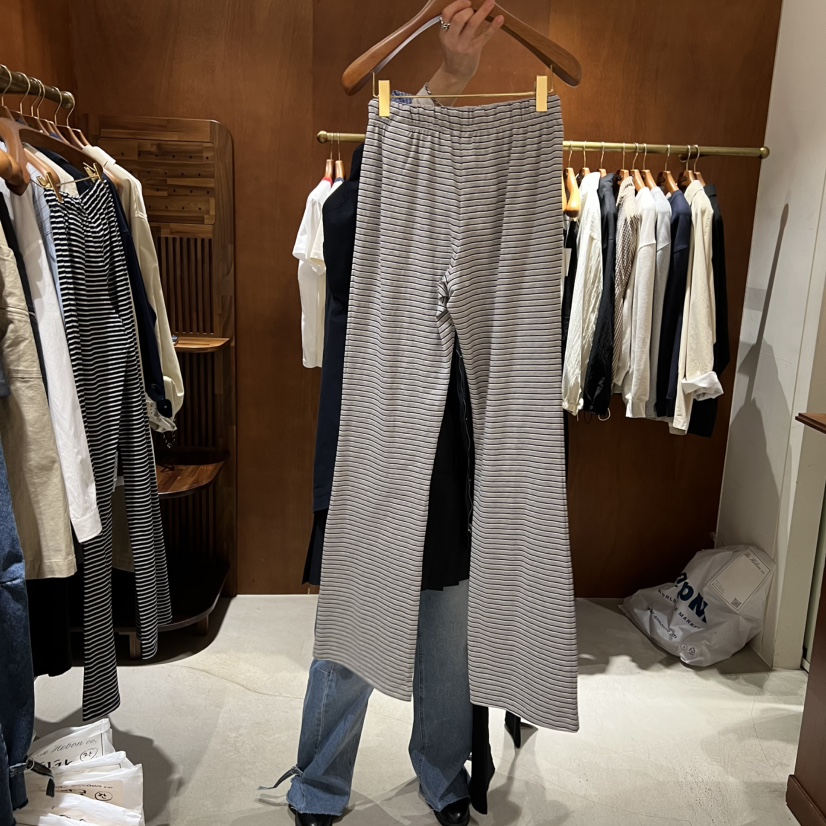 HEBON韓國直郵女士新款職業人氣推薦熱賣26春夏休閑褲蝴蝶結HEBON休閑褲