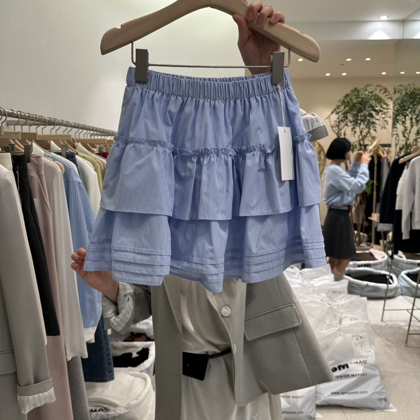 GRACIA韓國代購女士新品職業真品26春夏推薦休閑時尚短裙GRACIA短裙圖色2