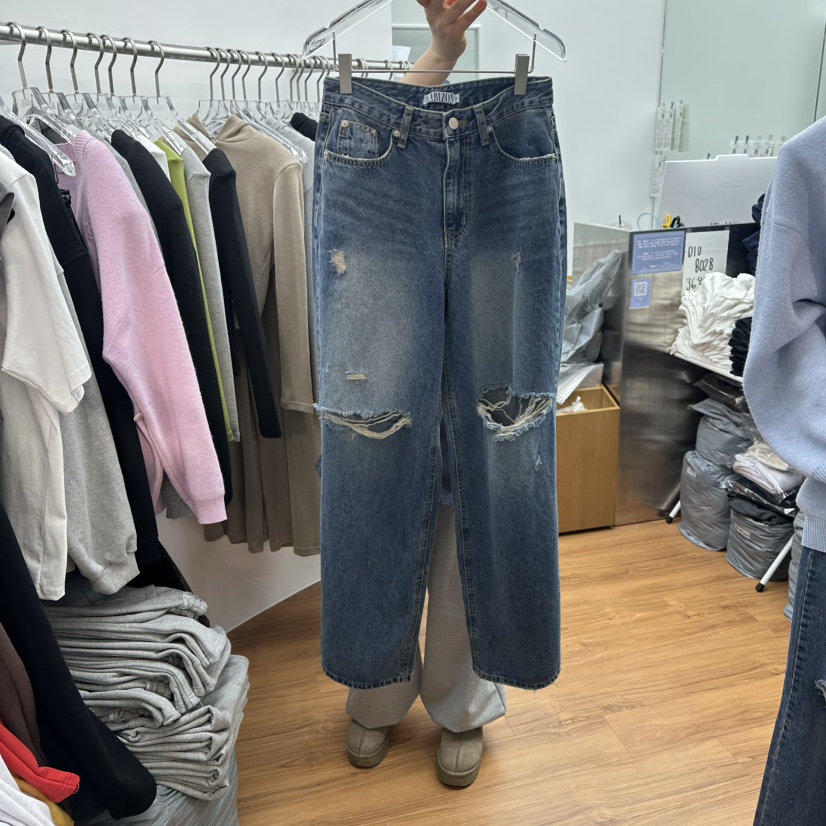 GABIZON東大門直郵女士新款休閑推薦職業熱賣人氣時尚牛仔褲GABIZON牛仔褲圖色1