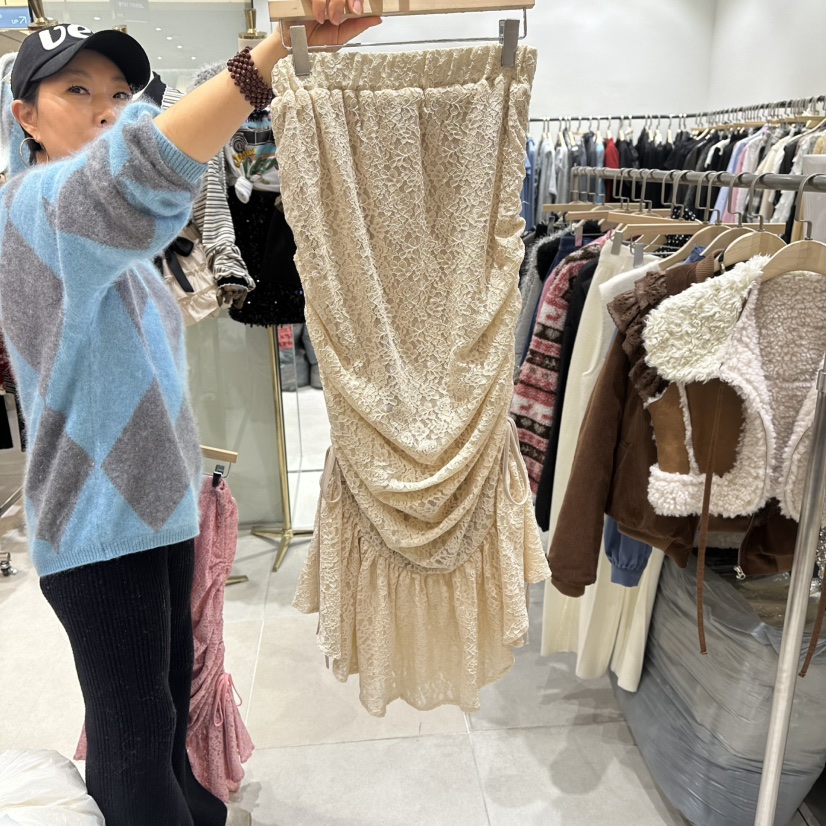 JENNY 1976東大門直郵女士新款職業熱賣休閑時尚長裙蕾絲JENNY 1976長裙圖色1