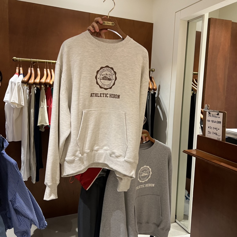 HEBON東大門直郵女裝新款時尚職業休閑推薦26春夏人氣衛衣HEBON衛衣圖色1