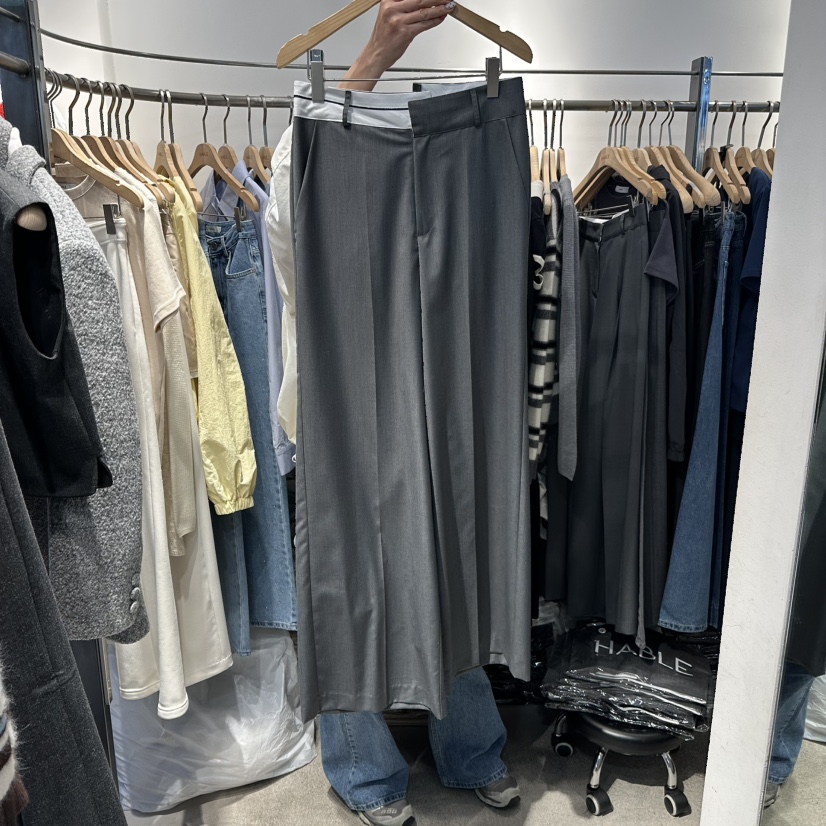 HABLE韓國代購女士新品熱賣真品推薦休閑職業時尚人氣休閑褲HABLE休閑褲圖色1