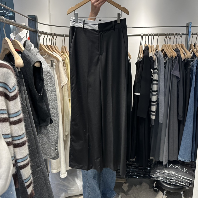 HABLE韓國代購女士新品熱賣真品推薦休閑職業時尚人氣休閑褲HABLE休閑褲圖色2