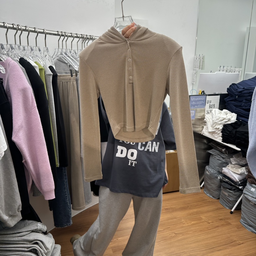 GABIZON韓國直郵女裝新款真品人氣26春夏熱賣職業長袖T恤GABIZON長袖T恤圖色1