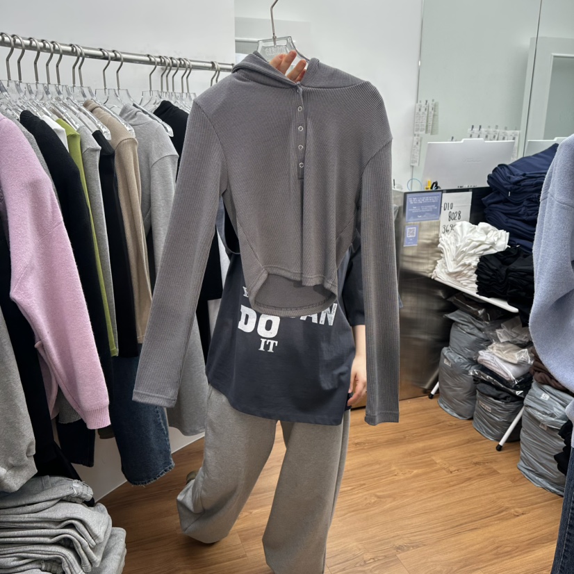 GABIZON韓國直郵女裝新款真品人氣26春夏熱賣職業長袖T恤GABIZON長袖T恤圖色3