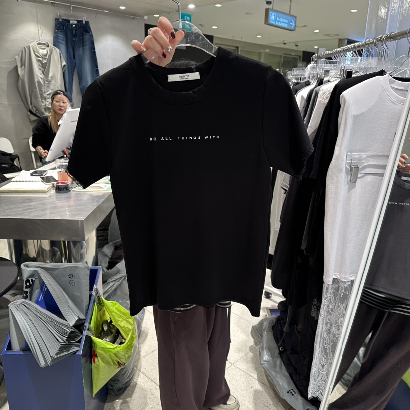 HERTZ-P東大門實拍女士新款休閑熱賣推薦職業26春夏人氣T恤HERTZ-PT恤圖色3