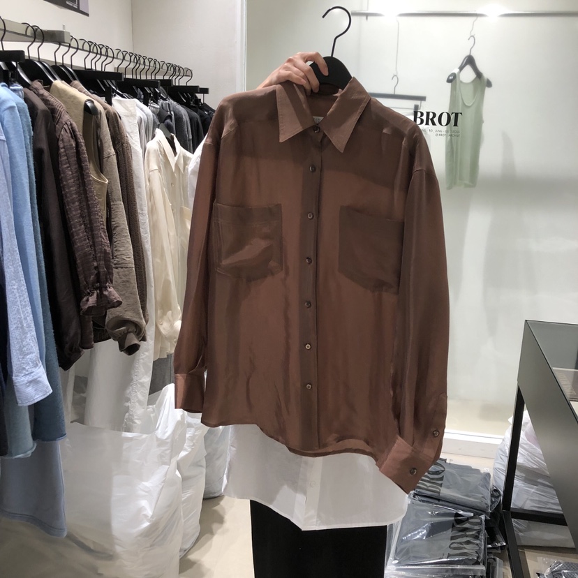 BROT東大門代購女士新款職業真品推薦熱賣休閑襯衫蕾絲衫BROT襯衫/蕾絲衫圖色2