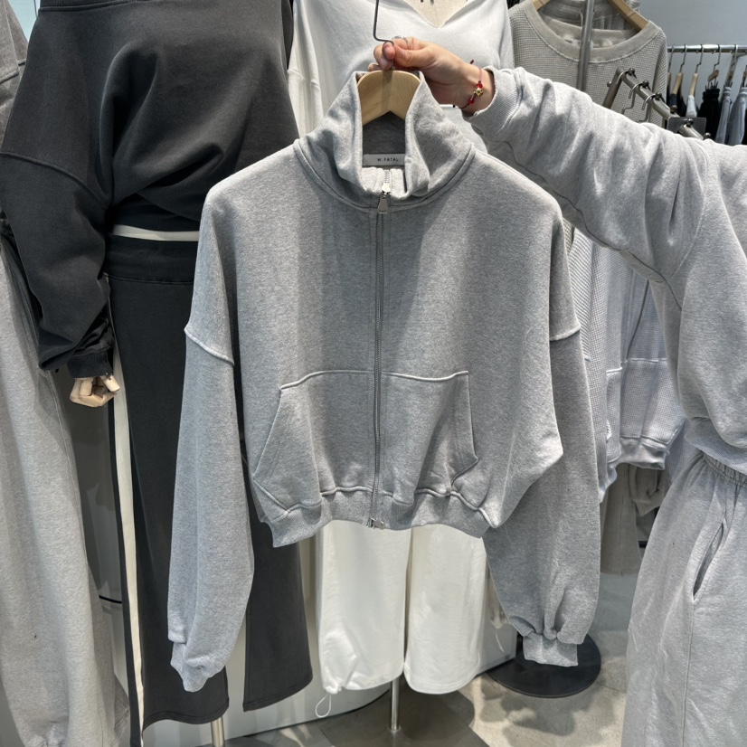 W.FATAL東大門代購女裝新款職業熱賣人氣推薦夾克拉鏈短款W.FATAL夾克圖色2