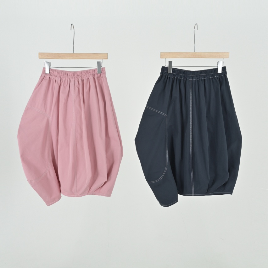 RUMBA韓國代購女裝新款休閑職業26春夏推薦真品長裙不對稱RUMBA長裙