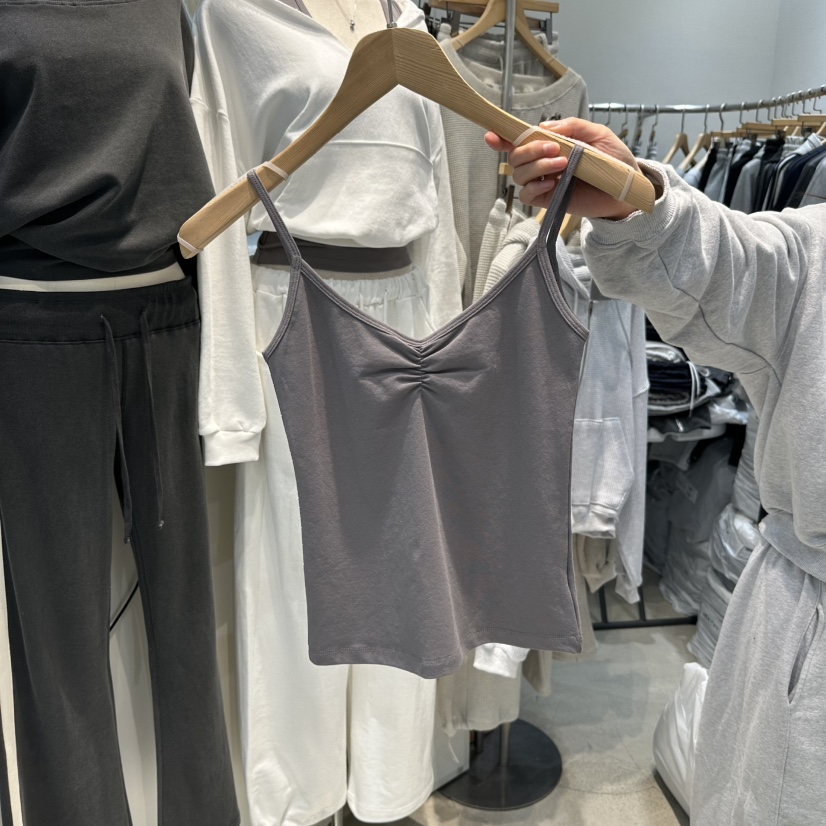 W.FATAL東大門實拍女士新品熱賣推薦時尚真品吊帶背心褶皺W.FATAL吊帶/背心圖色2