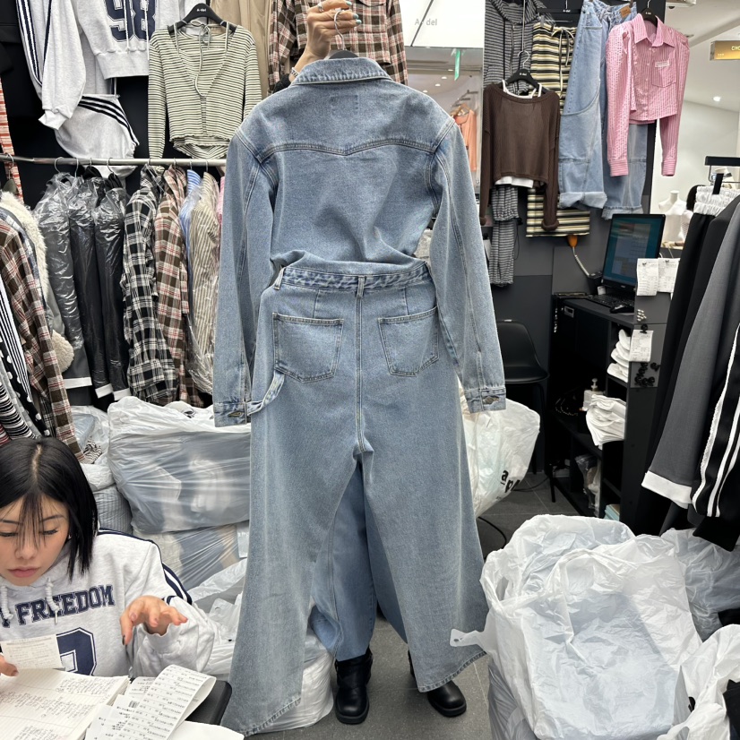 A-DEL東大門代購女裝新品職業真品26春夏休閑人氣連體褲A-DEL連體褲