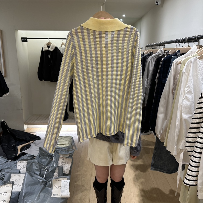 WINSOME東大門直郵女士新品26春夏休閑真品推薦熱賣針織衫WINSOME針織衫