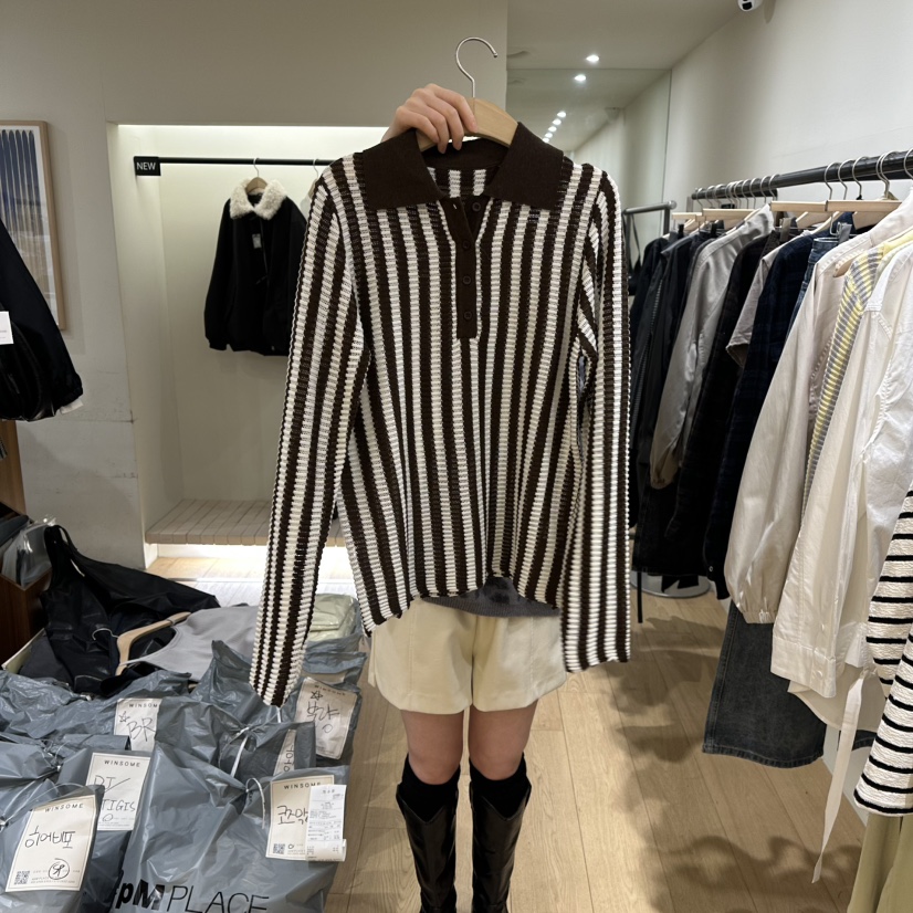 WINSOME東大門直郵女士新品26春夏休閑真品推薦熱賣針織衫WINSOME針織衫圖色2