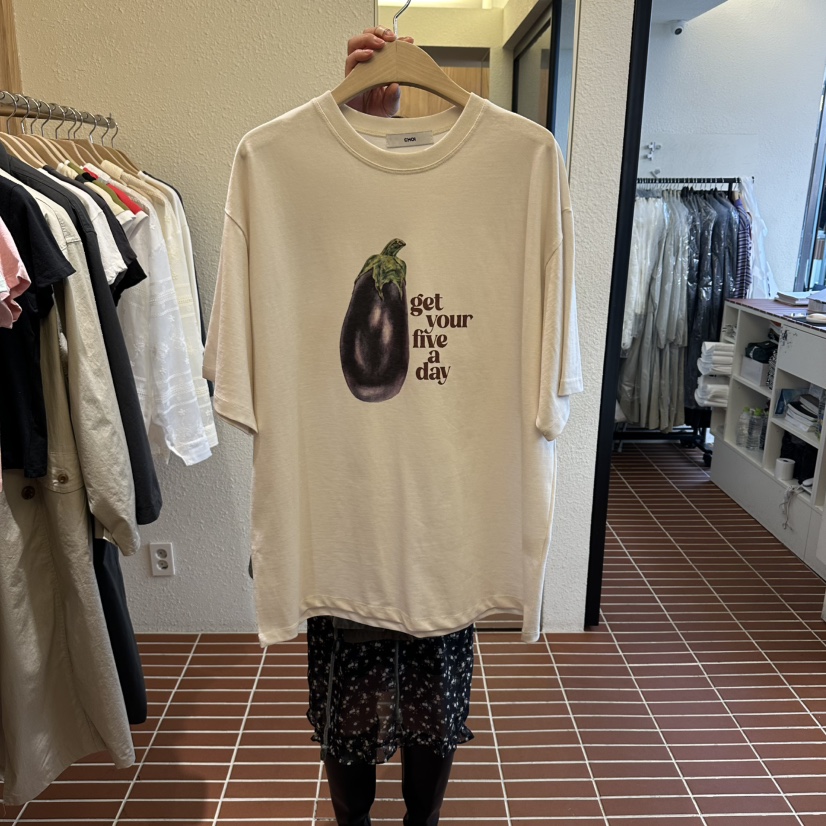 CHOI-L韓國直郵女裝新款真品推薦熱賣職業人氣26春夏T恤CHOIT恤圖色1