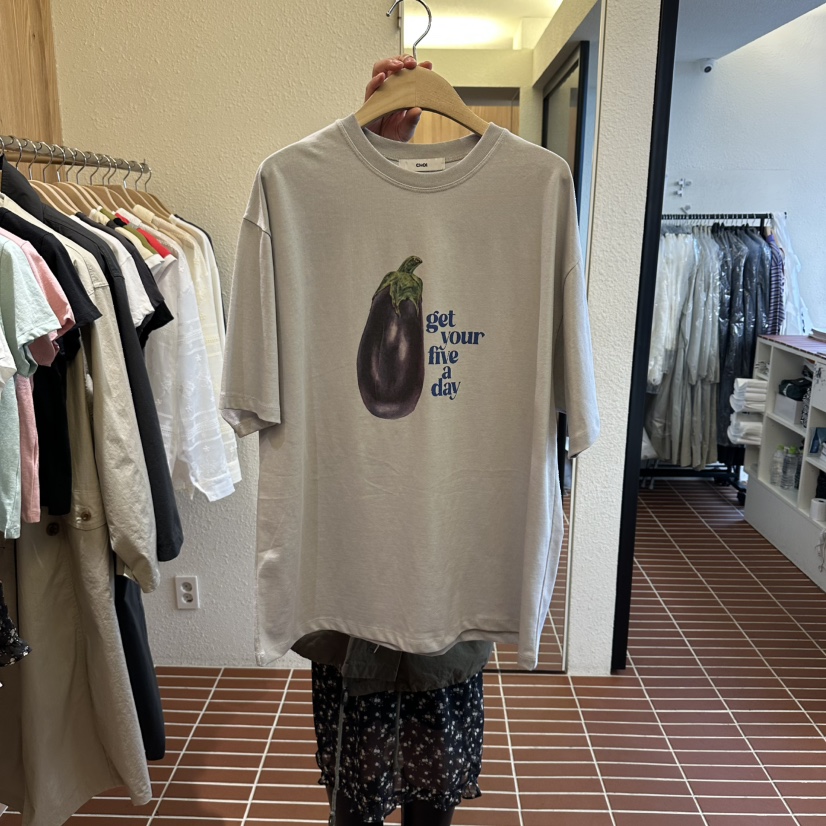 CHOI-L韓國直郵女裝新款真品推薦熱賣職業人氣26春夏T恤CHOIT恤圖色2