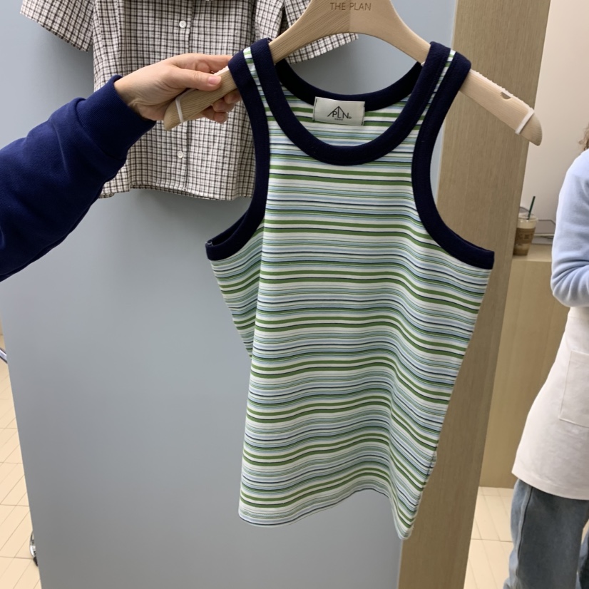 THEPLAN韓國直郵女裝新品休閑熱賣時尚人氣26春夏吊帶背心THE PLAN吊帶/背心圖色3